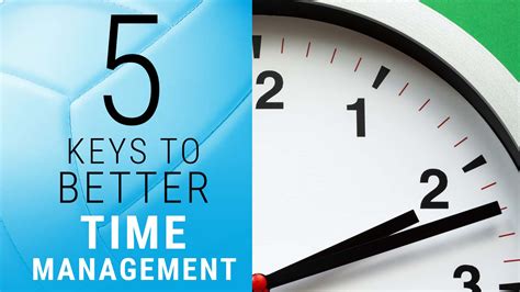 5 Keys To Better Time Management The Art Of Coaching Volleyball