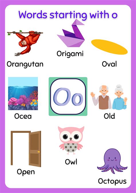 5 Letter Words That Start With O Printable List Worksheets 5 Letter Words That Start With O Printable List Worksheets