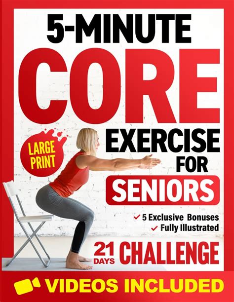 5 Minute Core Exercises For Seniors Easy And Effective Workouts To Relieve Back Pain Enhance Balance And Posture Without Getting Down On The Floor Workout Books Kindle Edition By Smith Michael Health 5 Minute Core Exercises For Seniors Easy And Effective Workouts To Relieve Back Pain Enhance Balance And Posture Without Getting Down On The Floor Workout Books Kindle Edition By Smith Michael Health
