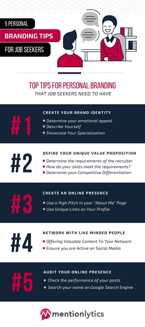 5 Personal Branding Tips For Job Seekers Mentionlytics Blog