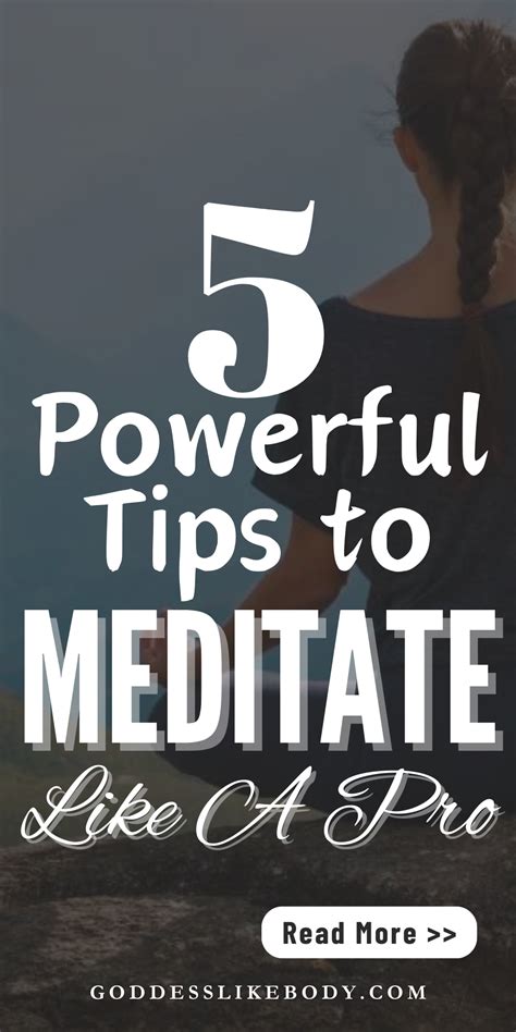 5 Powerful Tips To Meditate Like A Pro