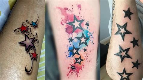 5 Star Tattoo Best Beautiful Line Design Styles Temporary Body Tattoo 5 Star Tattoo Best Beautiful Line Design Styles Temporary Body Tattoo