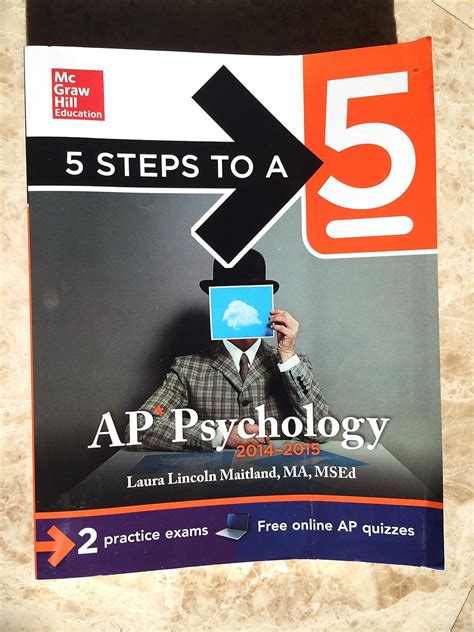 5 Steps To A 5 On The Ap Psychology 5 Steps To A 5 On The Advanced Placement Examinations Series Maitland Laura Lincoln 9780071412773 Amazon Com Books 5 Steps To A 5 On The Ap Psychology 5 Steps To A 5 On The Advanced Placement Examinations Series Maitland Laura Lincoln 9780071412773 Amazon Com Books