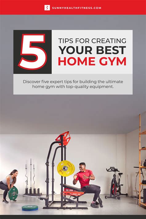 5 Tips For Creating Your Best Home Gym Sunny Health Fitness 5 Tips For Creating Your Best Home Gym Sunny Health Fitness