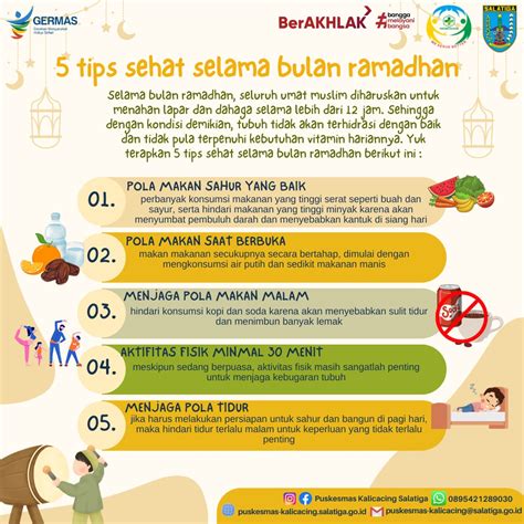 5 Tips Sehat Selama Bulan Puasa Puskesmas Kalicacing Kota Salatiga 5 Tips Sehat Selama Bulan Puasa Puskesmas Kalicacing Kota Salatiga