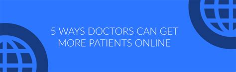 5 Ways For Doctors To Get More Patients Online Seriousmd Blog 5 Ways For Doctors To Get More Patients Online Seriousmd Blog