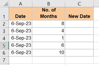 5 Ways To Add Months To A Date In Excel Easy Guide Ssp 5 Ways To Add Months To A Date In Excel Easy Guide Ssp