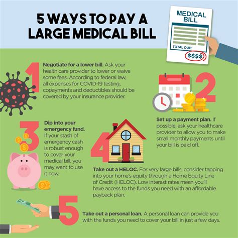 5 Ways To Pay A Large Medical Bill White Eagle Credit Union 5 Ways To Pay A Large Medical Bill White Eagle Credit Union