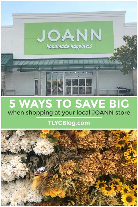 5 Ways To Save Big As Joann