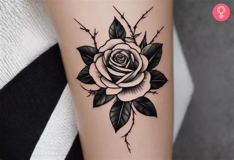 5038 Rose Thorn Tattoo Ideas Blackink Ai 5038 Rose Thorn Tattoo Ideas Blackink Ai