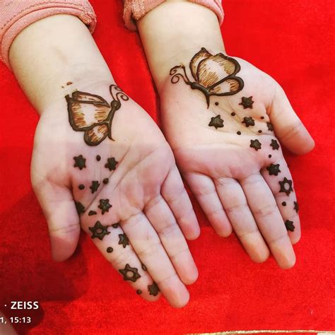 51 Easy Amp Simple Mehndi Designs For Kids