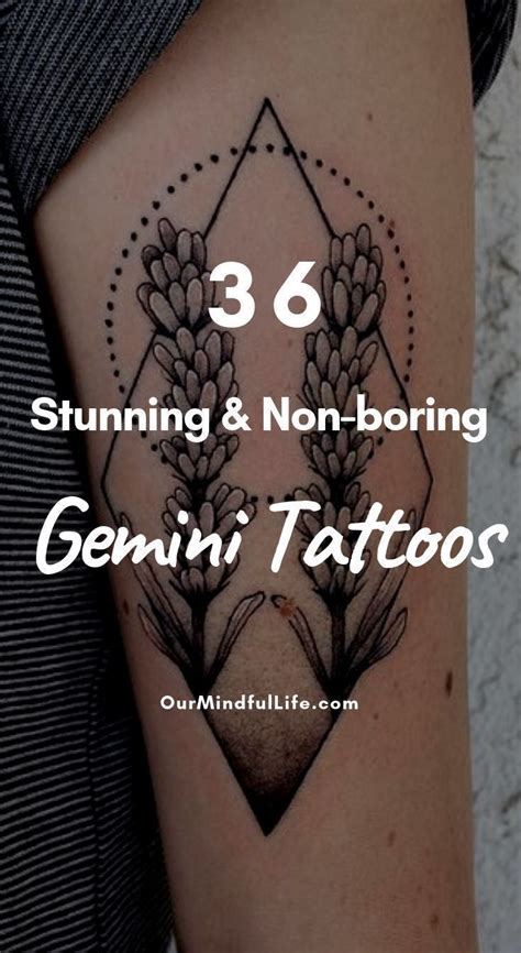 52 Unique Gemini Tattoos With Meaning Our Mindful Life 52 Unique Gemini Tattoos With Meaning Our Mindful Life