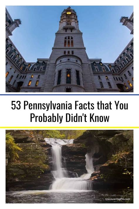 53 Pennsylvania Facts That You Probably Didn T Know Uncovering Pa