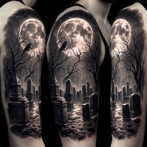 57 Graveyard Tattoo Ideas To Inspire Your Next Ink From Eerie To Enchanting Laugh Lore 57 Graveyard Tattoo Ideas To Inspire Your Next Ink From Eerie To Enchanting Laugh Lore