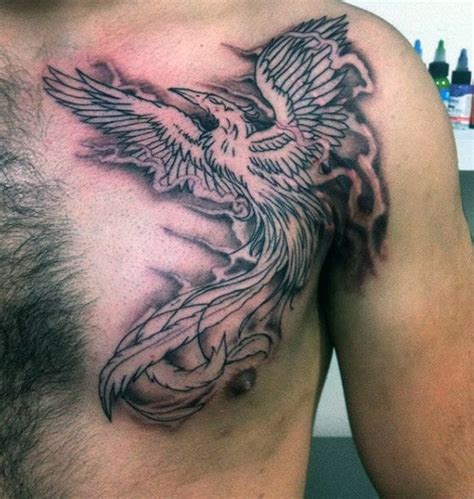 57 Phoenix Tattoo Designs For Men