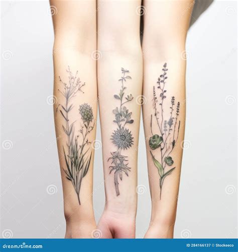 6 500 Wild Flower Tattoo Stock Photos Pictures Royalty Free Images Istock