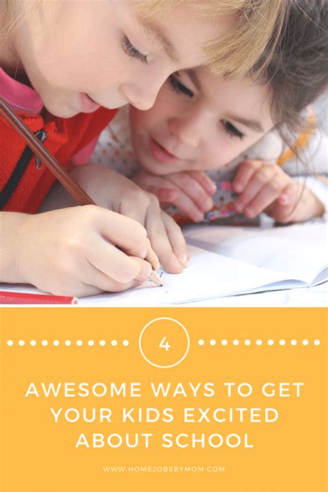 6 Ways To Get Your Kids Excited To Go Back To School