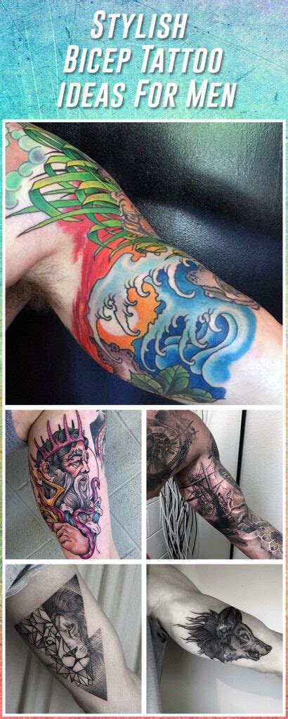 60 Super Stylish Bicep Tattoo Ideas That Will Leave A Lasting Impression 60 Super Stylish Bicep Tattoo Ideas That Will Leave A Lasting Impression
