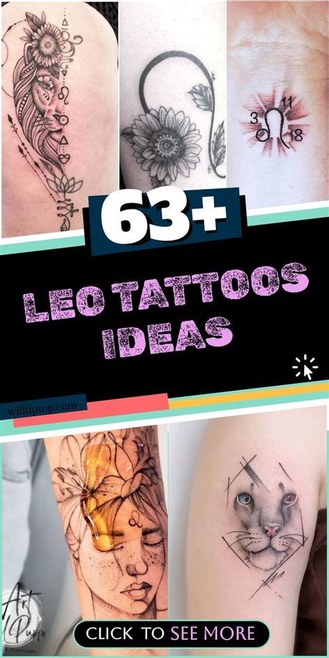 63 Gorgeous Leo Tattoos With Meaning