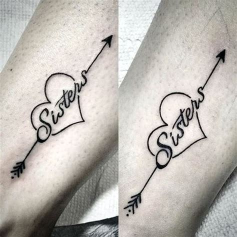 65 Matching Sister Tattoo Designs To Get Your Feelings Inked