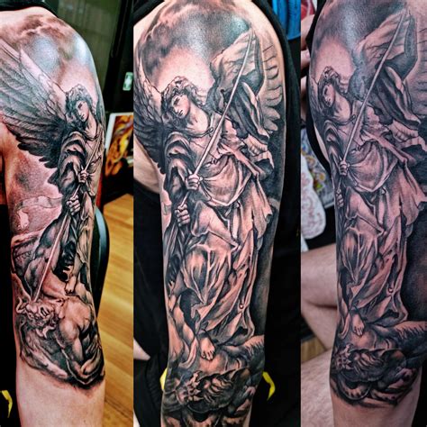 7 Archangel Tattoo Ideas Archangel Tattoo St Michael Tattoo Sleeve Tattoos