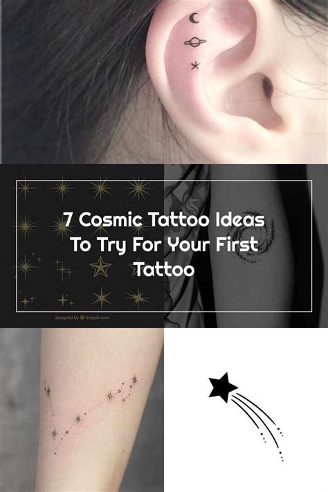 7 Cosmic Tattoo Ideas To Try For Your First Tattoo Star Style Ph