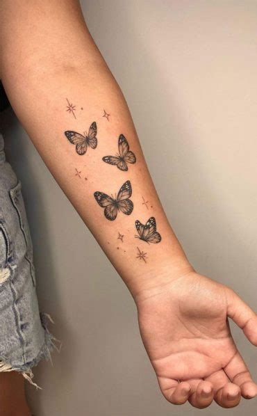 70 Beautiful Tattoo Designs For Women Butterflies Sparkles On Arm I Take You Haircuts Hairstyles Hair Colours Home Decor To Wedding Ideas
