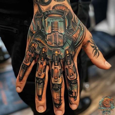 70 Robot Hand Tattoo Designs Symbolism And Styles