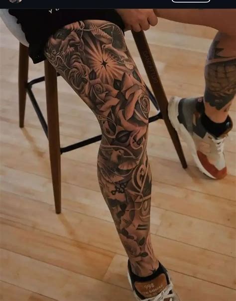 70 Unique Full Half Leg Tattoo Ideas For Men In 2025 Tattooing 101