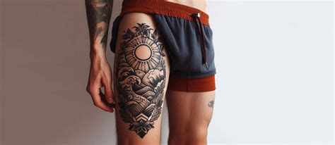 76 Startling Designs In The World Of Thigh Tattoos For Men To Experime Tattoo Inspired Apparel 76 Startling Designs In The World Of Thigh Tattoos For Men To Experime Tattoo Inspired Apparel