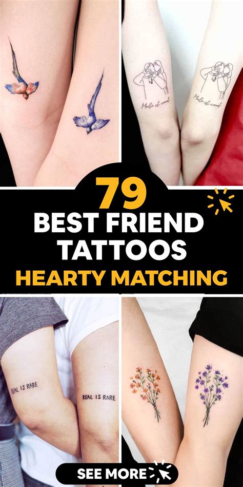 79 Hearty Matching Best Friend Tattoos With Meanings 79 Hearty Matching Best Friend Tattoos With Meanings