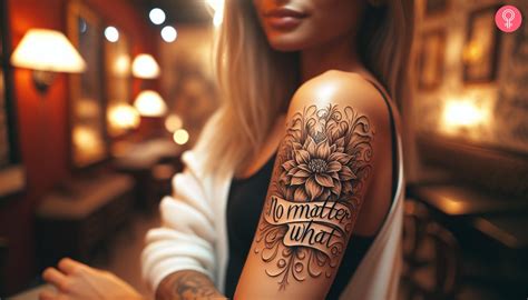 8 Motivational No Matter What Tattoo Ideas With Meanings 8 Motivational No Matter What Tattoo Ideas With Meanings