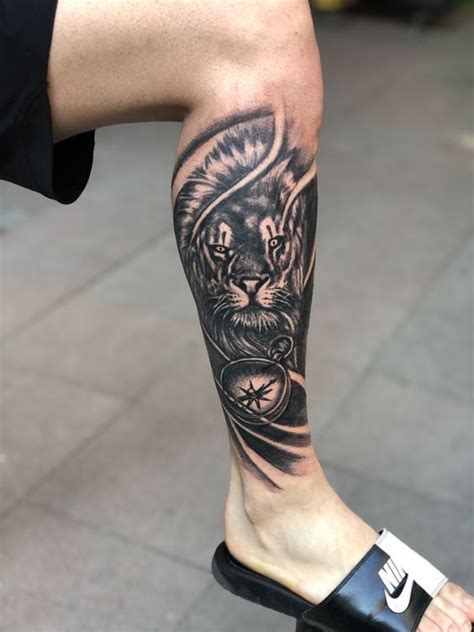 80 Male Tattoos On The Leg For You To Be Inspired Toptatuages Today Pin