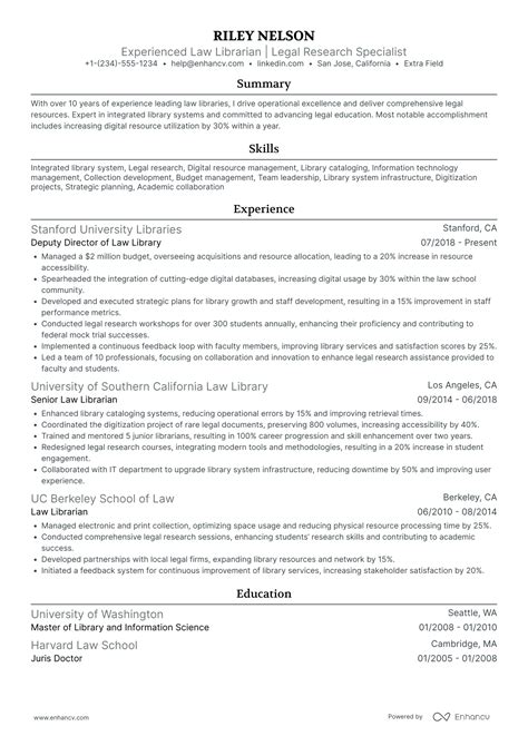 9 Law School Resume Tips Examples