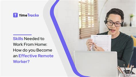 9 Skills Needed To Work From Home How Do You Become An Effective Remote Worker Timetracko 9 Skills Needed To Work From Home How Do You Become An Effective Remote Worker Timetracko