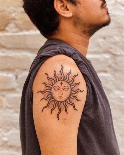 9 Sun Tattoo Designs For Men Ideas Sun Tattoo Designs Sun Tattoo Tattoo Designs