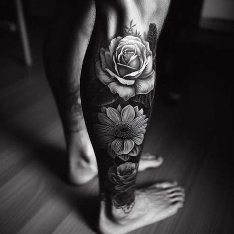 95 Heartwarming Leg Tattoo Ideas For Men To Express Your Personality Tattoo Inspired Apparel
