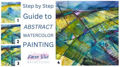 Abstract Watercolor Painting Tutorial