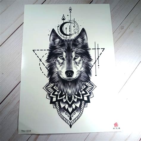 Accessories 5 For 25 75 Wolf Temporary Tattoo Poshmark