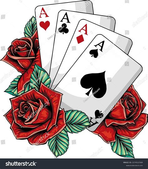 Ace Playing Card Tattoo Designs