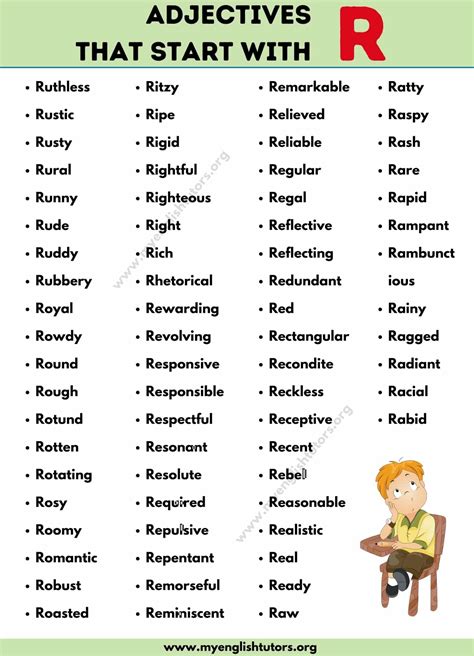 Adjectives That Start With R: 100 English Adjectives That, 47% Off Adjectives That Start With R: 100 English Adjectives That, 47% Off