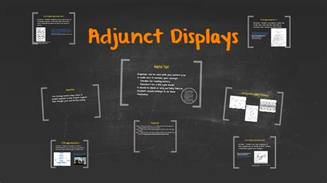 Adjunct Displays By Michelle Benvides On Prezi