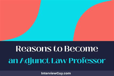 Adjunct Law Professor What Is It And How To Become One Adjunct Law Professor What Is It And How To Become One