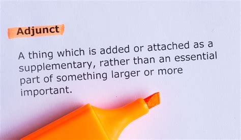 What is an Adjunct