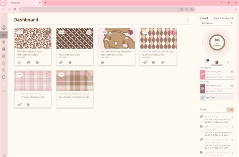 Aesthetic Canvas Student Dashboard Aesthetic Canvas Student Dashboard