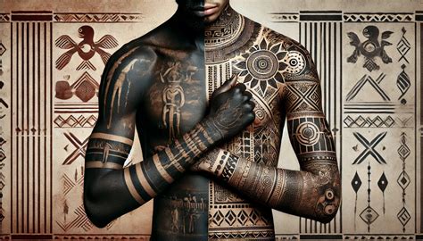 African Tribes with Traditional Tattoos