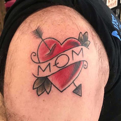 Amazing Mom Heart Tattoo Ideas