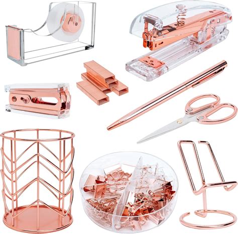 Amazon Com Every Desk Rose Gold Office Supplies And Accessories Rose Gold Desk Accessories Amazon Com Every Desk Rose Gold Office Supplies And Accessories Rose Gold Desk Accessories