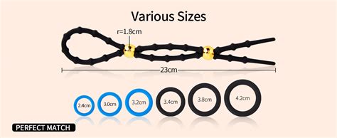 Amazon Com Utimi Penis Ring Adult Sex Toys Silicone Adjustable Male Cock Ties Amp 6 Different