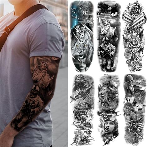 Amazon Com Warrior Fake Tattoos Sleeve Stickers For Men Full Arm Realistic Gladiator Poseidon Temporary Tattoo Sleeves Adults Women Long Lasting Large Black Greek Myth Temp Tattoo Leg Body Art Makeup 8 Sheet Amazon Com Warrior Fake Tattoos Sleeve Stickers For Men Full Arm Realistic Gladiator Poseidon Temporary Tattoo Sleeves Adults Women Long Lasting Large Black Greek Myth Temp Tattoo Leg Body Art Makeup 8 Sheet